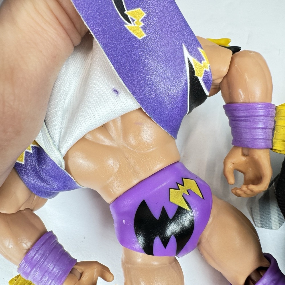 WWE Wrestling Action Figures Lot Of 7 Mattel Elite & Basic Ultimate Warrior Edge - Picture 5 of 11